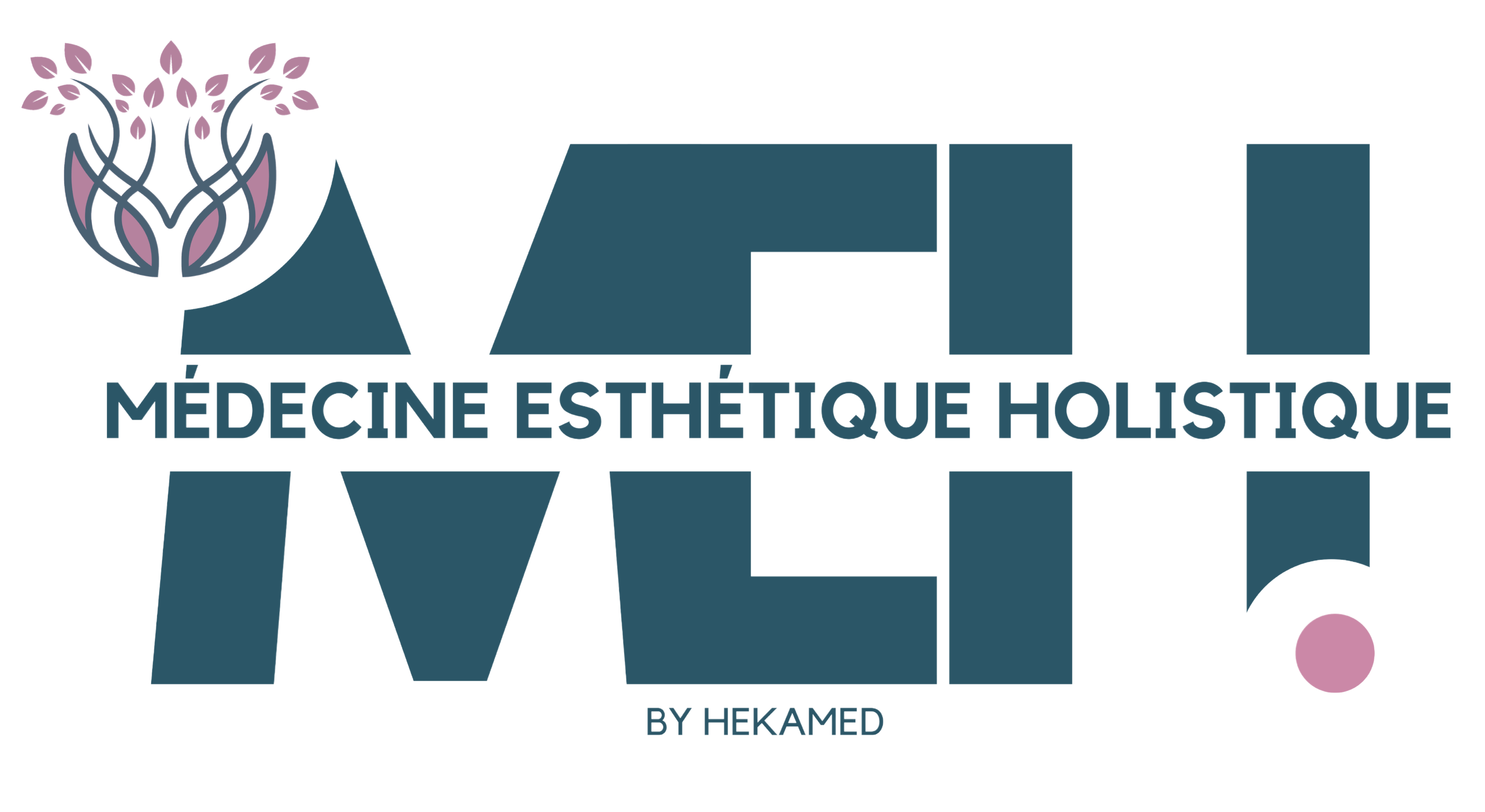 Logo médecine esthétique holistique by Hekamed, Lausanne, Docteure Emilie Dermigny